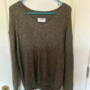Old Navy Olive Knit Sweater L